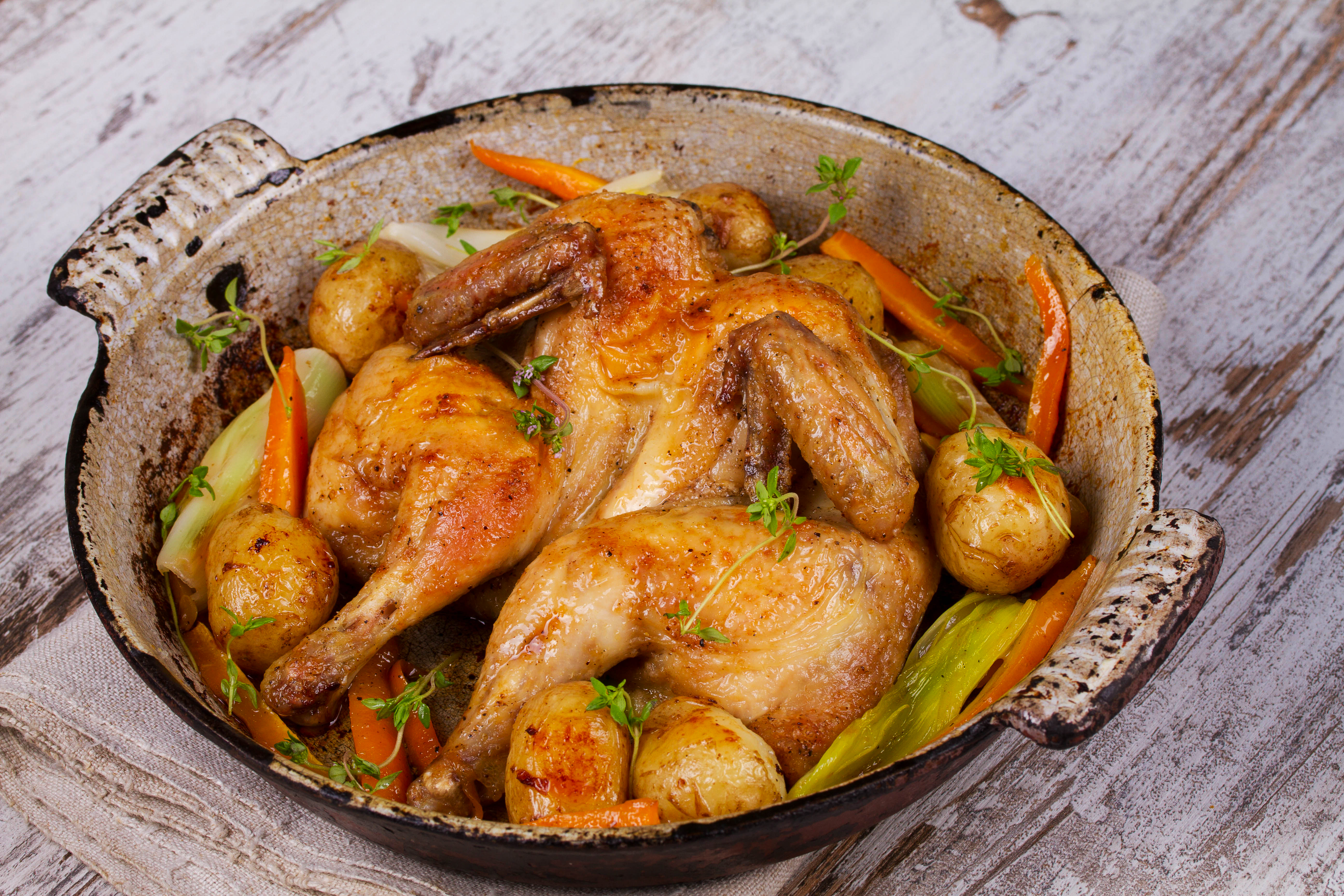 Spatchcocked Chicken | Bell's Seasoning &amp; Foods